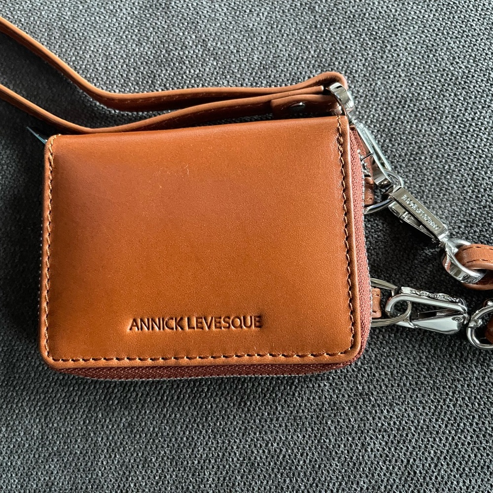 Brown Leather Annie Levesque Wallet